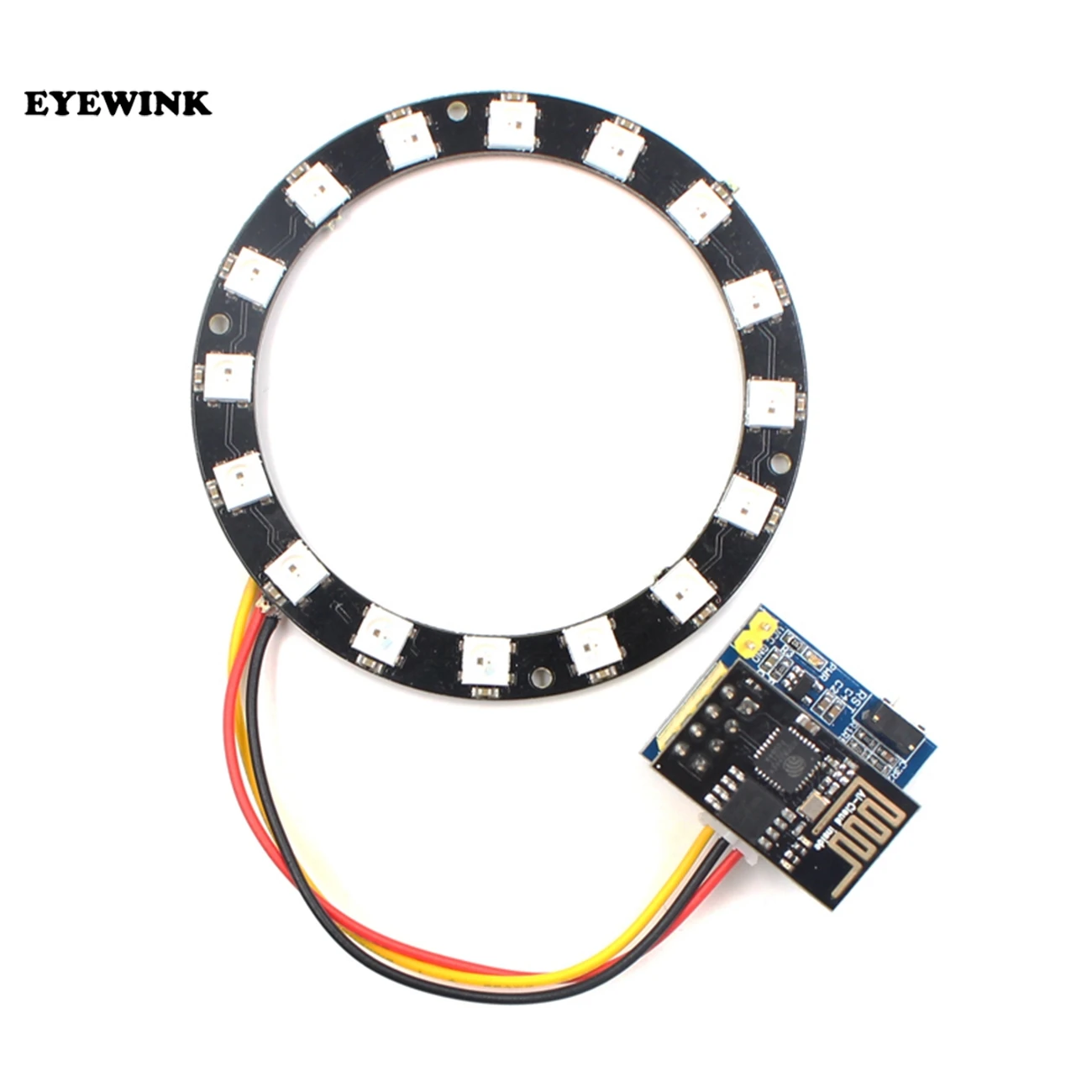 ESP8266 ESP01 ESP 01 RGB светодиодный контроллер Adpater WIFI модуль DIY IDE WS2812 WS2812B 5050 16 бит