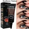 1PC Waterproof Liquid Henna Eyebrow Tint Gel Long Lasting Grey Brown Color Peel Off Eyebrow Tattoo Enhancer Makeup 7ML ► Photo 1/4