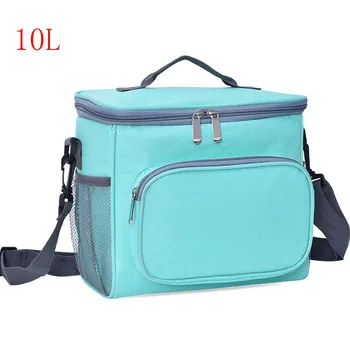 

Fresh Ice Oxford Cloth Laptop Shoulder Their Lunch Bags Outdoor Picnic Cooler Bag