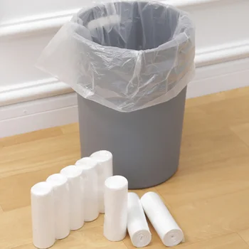 

100 Pcs Biodegradable Garbage Kitchen Wet and Dry Assorted Plastic Trash Bags Thickened Plastic Bag