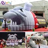 Giant 10x8x5M Inflatable Montclair Bulldog Tunnel / Customized Inflated Entry Baseball Inflatable Sports Passage - BG-A1110 1