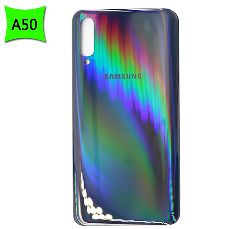 Чехол на заднюю панель для samsung Galaxy A30 A40 A50 A70 чехол на заднюю дверь для батареи чехол на заднюю дверь для A305 A405 A505 A705 - Цвет: A50 Blue