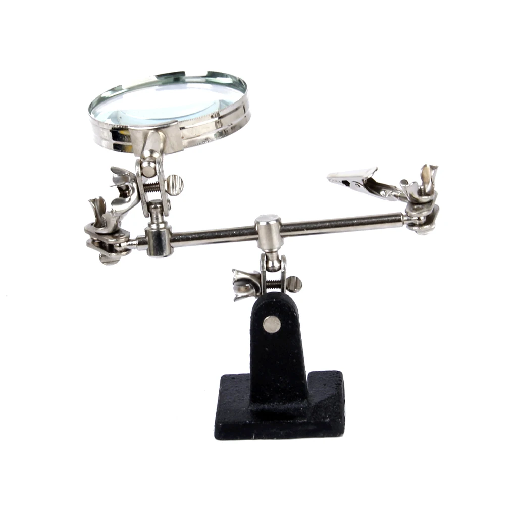 Magnifying Glass Tiny Crafts Sewing Hobby Jewelry Watch Cellphone Repair