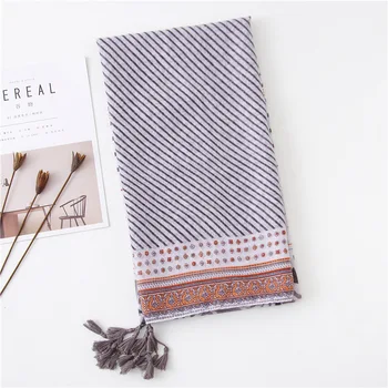 

silk scarves women Cotton scarf Linen Spring Summer Thin Female Fashion Shawl Sunscreen Beach Towel pashmina chiffon hijab