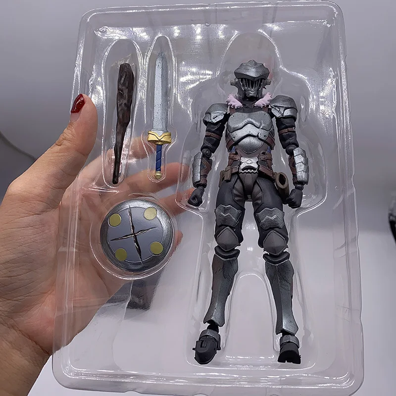 Figma 424 Goblin Slayer фигурка охотника Сочлененная Коллекционная модель игрушки кукла