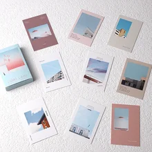 28 листов/набор, креативная серия Lomo Card, мультяшная мини-открытка, открытка для сообщений, рождественские подарки