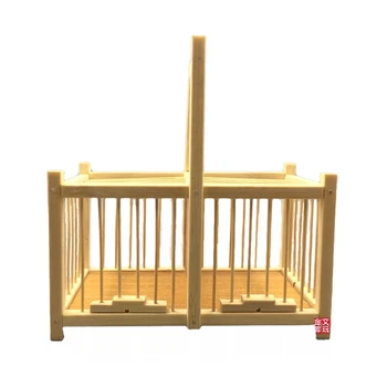 

Full-hand single-grid double-grid slug cage insect cage bug with iron green slug live body mouth