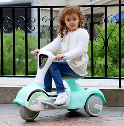 Motocicleta eléctrica para niños, coche de juguete con batería para bebé, Control remoto, regalo para niños de 2 3 años, triciclo