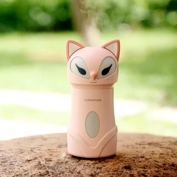 

New Products Adorable Fox Humidifier Three-in-One Multi-functional Gift Humidifier Office Desk Students Car Humidifier Humidifie