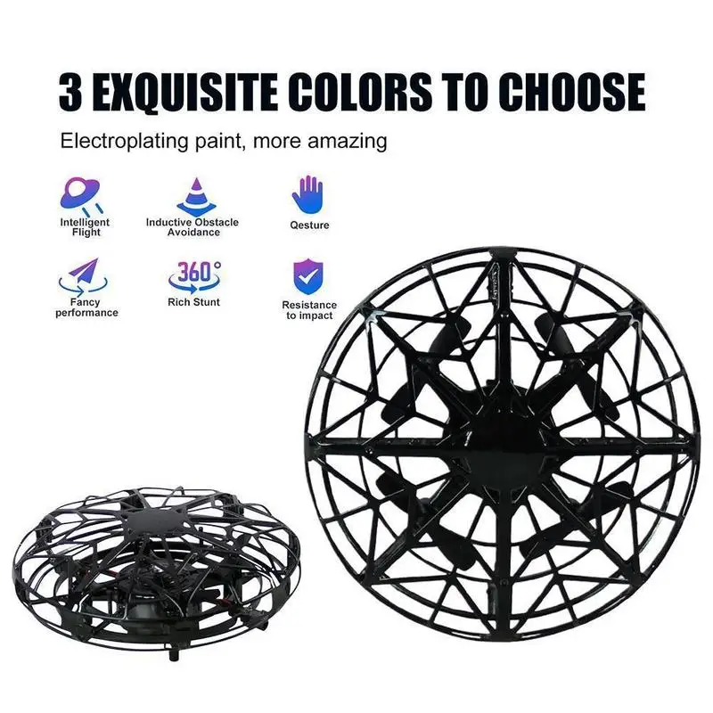 Mini Drone UFO Hand Operated RC Helicopter Quadrocopter Toys Aircraft Ball Induction Dron Infrared Flying Gift For Kids W9U4 Mini Drone UFO Hand Operated RC Helicopter Quadrocopter Toys Aircraft Ball Induction Dron Infrared Flying Gift For Kids W9U4