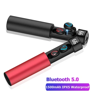 

New Q67 TWS Wireless Earbuds 3D Stereo Mini Bluetooth Earphone 5.0 With Dual Mic Sports Waterproof Earphone Auto Pairing Headset