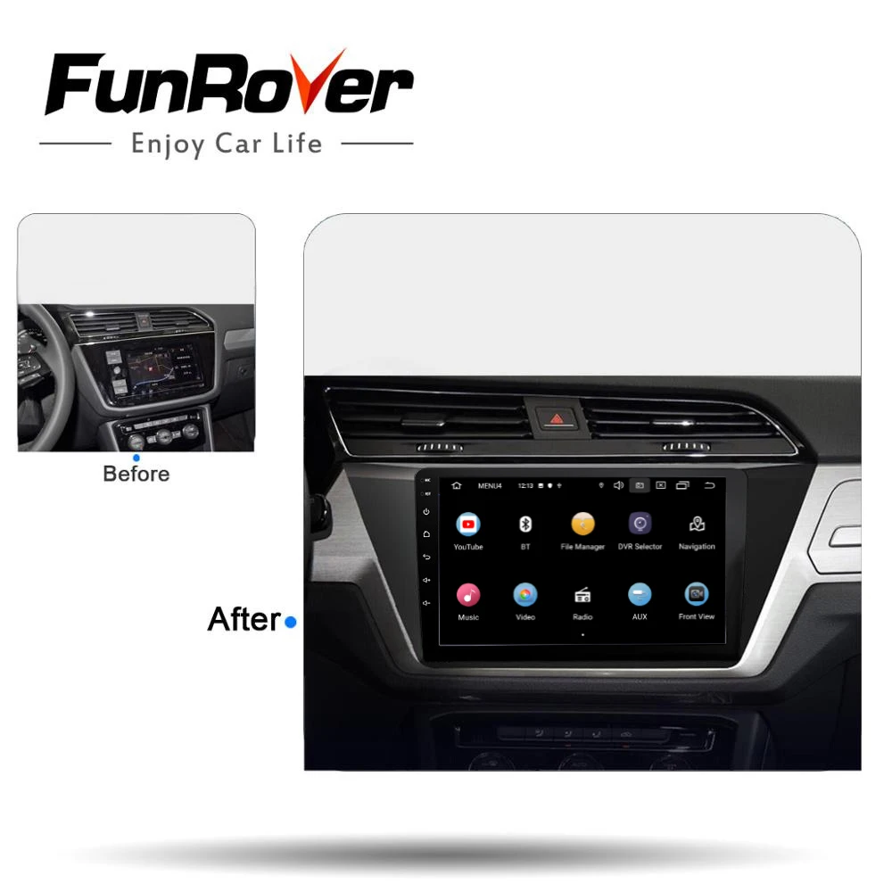 Flash Deal Funrover 2.5D+IPS 2 din Car radio player 10.1 inch Android 9.0 For Volkswagen Tiguan 2016 2017 2018 dvd gps navigation wifi RDS 1 Flash Deal Funrover 2.5D+IPS 2 din Car radio player 10.1 inch Android 9.0 For Volkswagen Tiguan 2016 2017 2018 dvd gps navigation wifi RDS 1