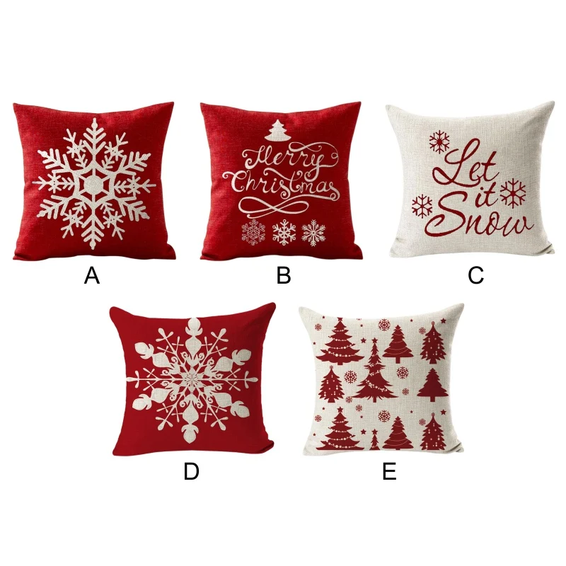 Диван-кровать Рождественская декоративная подушка чехол s пледы белье Счастливого Рождества Санта Клаус Подушка Чехол Обложка украшение «Олень» для дома