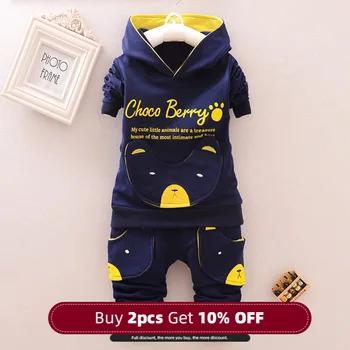 

Menoea Boy Cartoon Clothes 2020 Baby Boys Long Sleeve Letter Hooded Shirt Long Pants Children Girls Clothes Suits 2Pcs Kids Sets