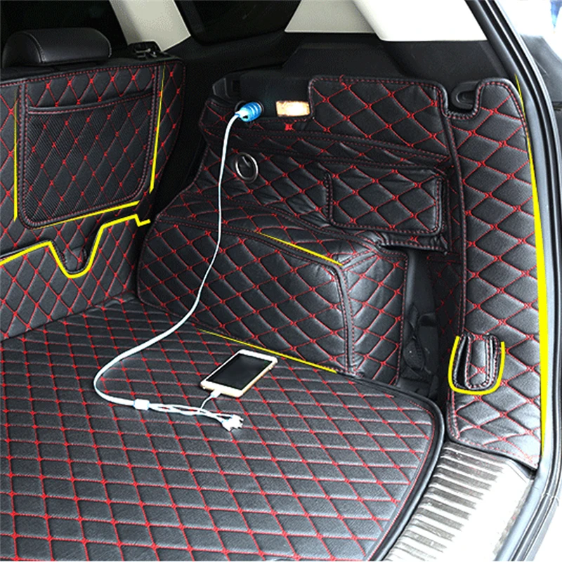 Для Ford Kuga ESCAPE автостайлинг багажник коврик лоток ковер подушки интерьерные аксессуары