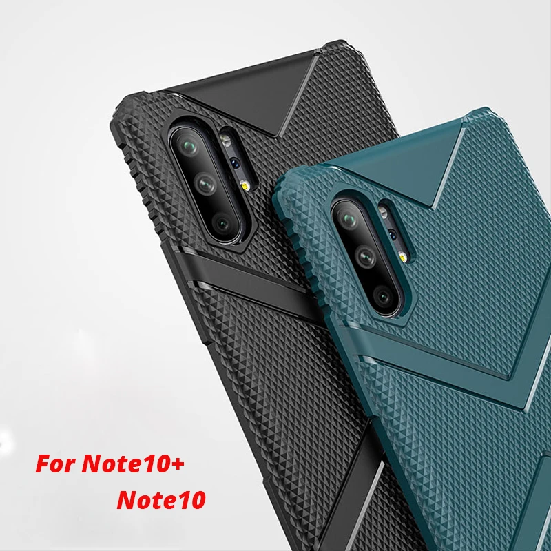 

Raugee Case For Samsung Note 10 Plus Case Note 10 Cover Soft Armor Silicone Phone Case For Samsung Galaxy Note 10 Funda Coque