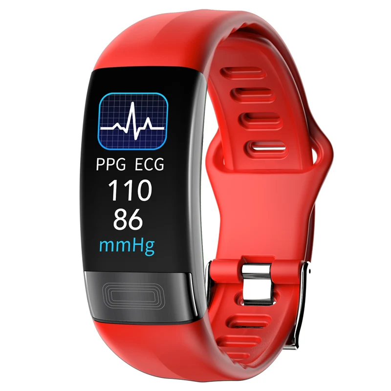 UGUMO P11 Plus Smart Bracelet Body Temperature Monitoring Smart Wristband ECG PPG Smart Watch Heart Rate Blood Pressure Bracelet 