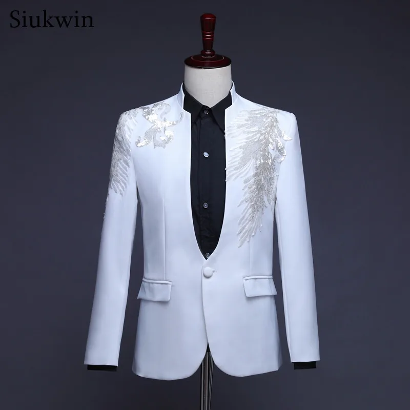 White Men Blazer Homecoming Costume 