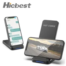 10 Вт Беспроводная зарядка подставка для iPhone Xiao mi Беспроводная зарядка индукционное зарядное устройство для iPhone 11 8 X XR XS Xiaomi mi 9 samsung S10