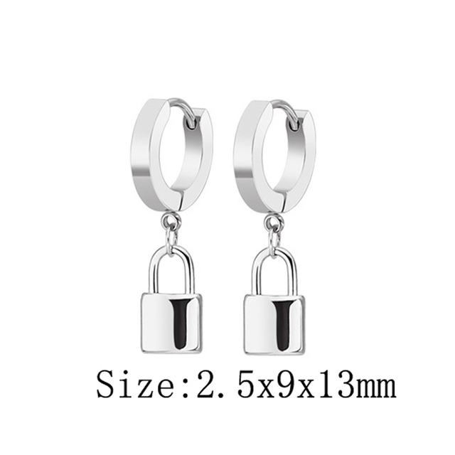 Popular Hip Hop kpop bangtan boys Stud Earrings Fashion Leaf Cross Stainless steel Pendant Earrings jewelry for men women