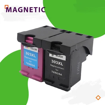 

BK and Colo rfor HP303 for Hp303 Ink Cartridge Compatible for HP Envy 6220 6222 6230 6234 6252 6255 7120 7130 7132 7155 Printers