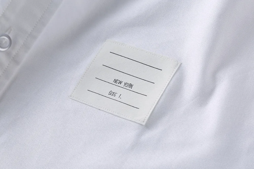 Новинка 19ss мужские оксфорды классические красочные полосатые модные хлопковые повседневные рубашки рубашка Высокое качество карман с
