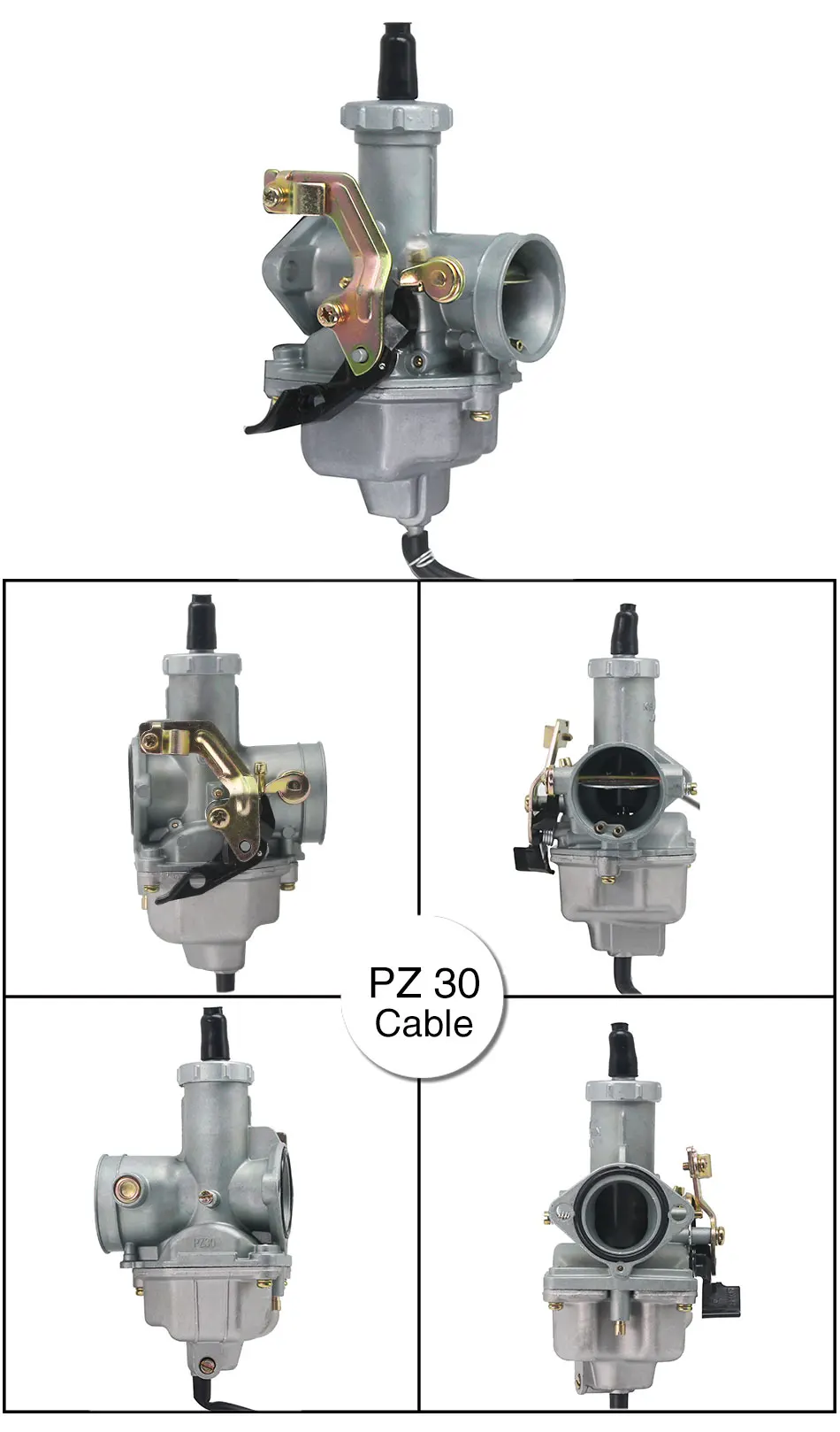 ZSDTRP PZ19 PZ26 PZ27 PZ30 карбюратор для мотоциклов 50cc 70cc 110cc 125cc 250cc ATV Dirt Bike Go Kart Carb Choke Taotao карбюратор