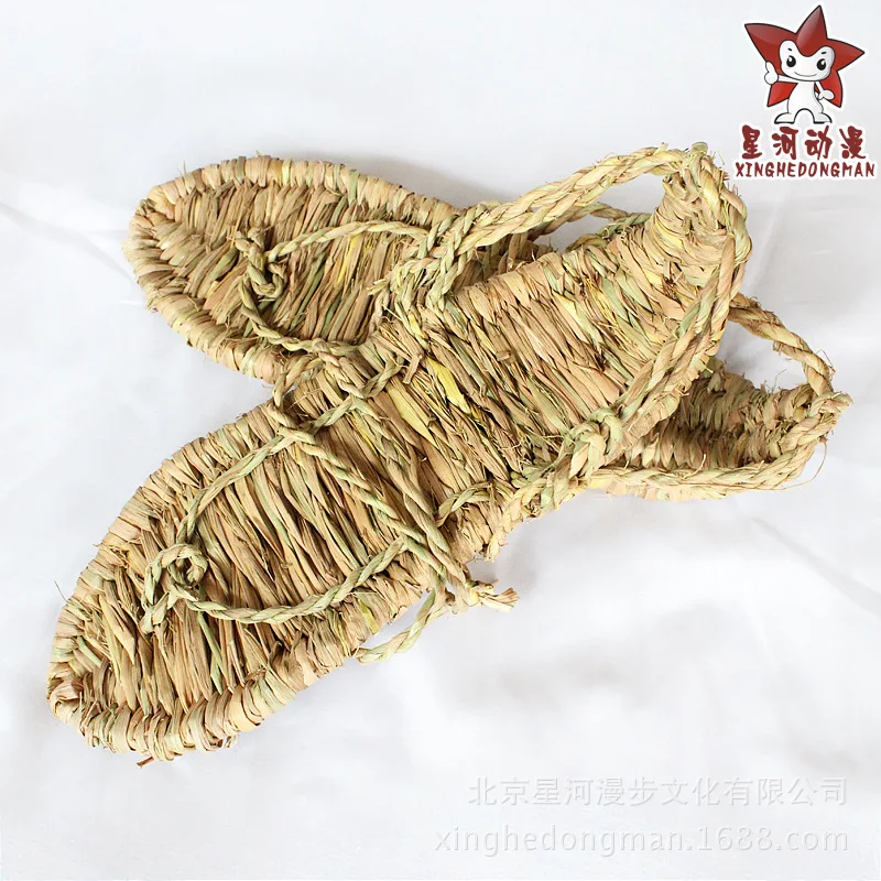 

Long March Straw Sandals Death Cosplay Death Shoe Sandals Death Slipper Best Quality