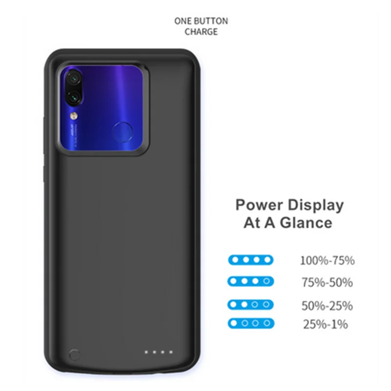 Зарядное устройство для Redmi Note 7 7pro 6800 мАч | Мобильные телефоны и аксессуары