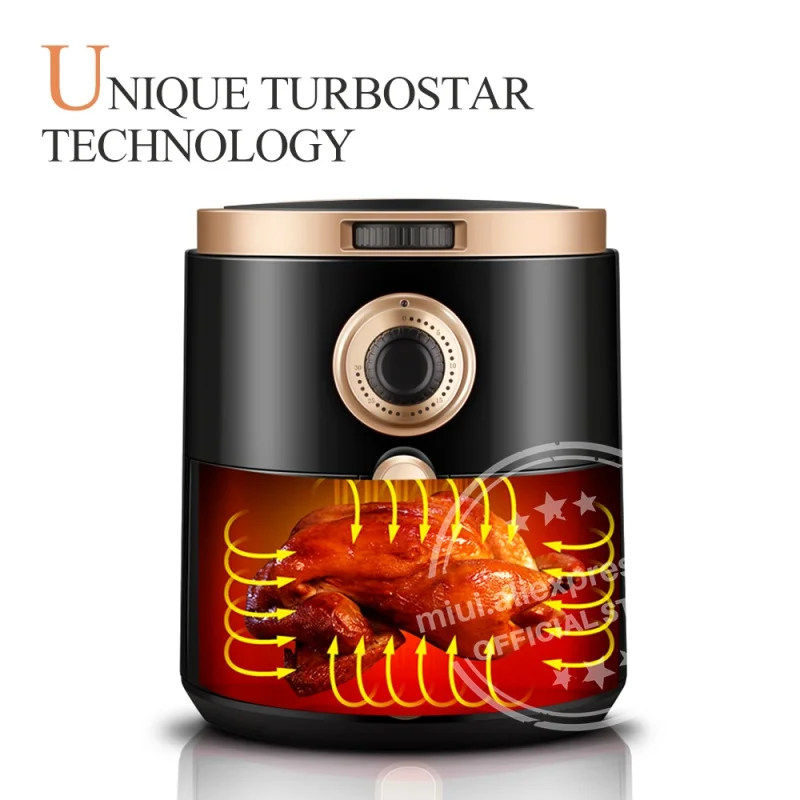 Электрическая Фритюрница MIUI без масла умная многофункциональная фритюрница