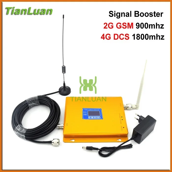 

Classic 900mhz 1800mhz 2g 4g Signal Booster Repeater Receiver