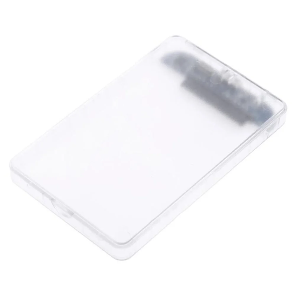 2," HDD чехол SATA для USB 3,0 жесткий диск корпус с подставкой для SSD диск HDD коробка прозрачный внешний корпус Чехол