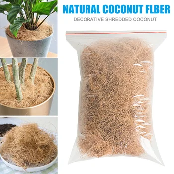 

2019 Hot Coconut Husk Fiber Orchids Crafts Pet Bedding Insect-proof Protect Plants Maintain Soil Temperature L9 #2