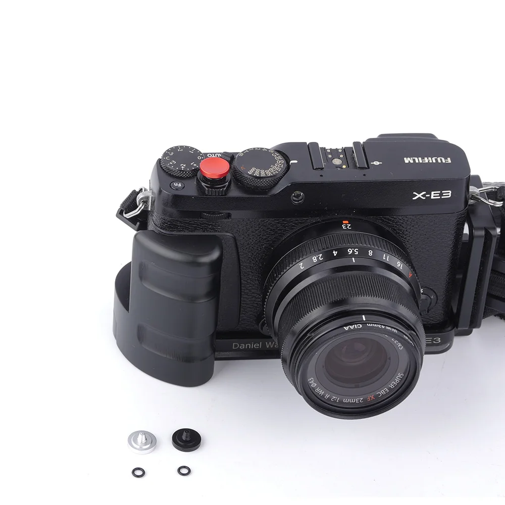 Soft Shutter Release Button Concave for Fujifilm XE4 XE3 XT30/20/10 X-T3/2/1 X-Pro3/2/1 X100T X100V X100F Camera