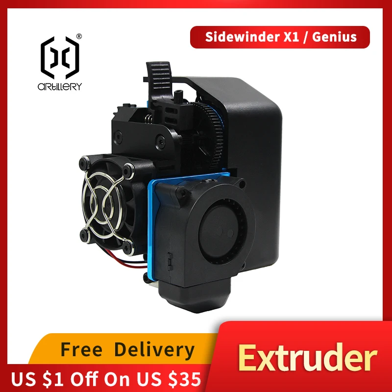 Artillery Direct Drive Extruder Sidewinder x1 Genius 3D Printer Parts All-in-one Single Extruder Kit For 3D Printer Kit afbeelding