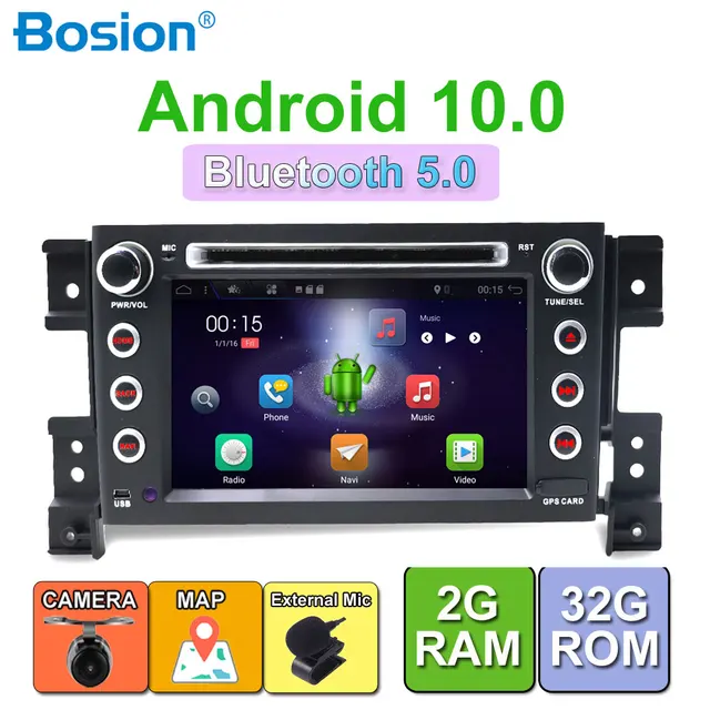 $US $205.20 2 din Car Radio cassette tape recorder For Suzuki Grand Vitara 2005-2018 Car Stereo DVD Multimedia 