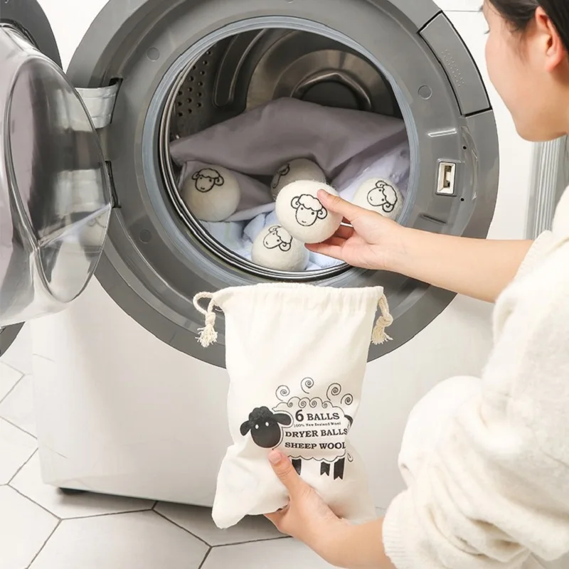 Reusable Drying Wool Ball Household Drying Washer Dryer Anti