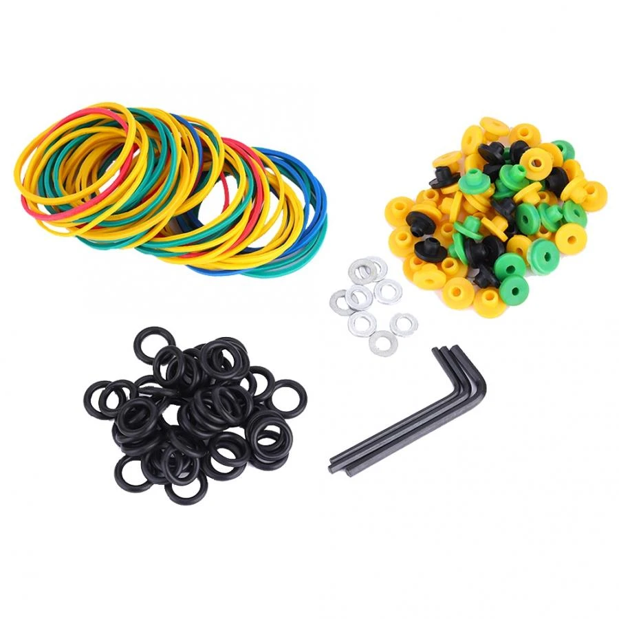 Tattoo Machine Rubber Bands Pin Cushion Anti Vibration Apron Tattoo Coil Supplies Kit Replacement Accessories Set Tattoo Kits Aliexpress