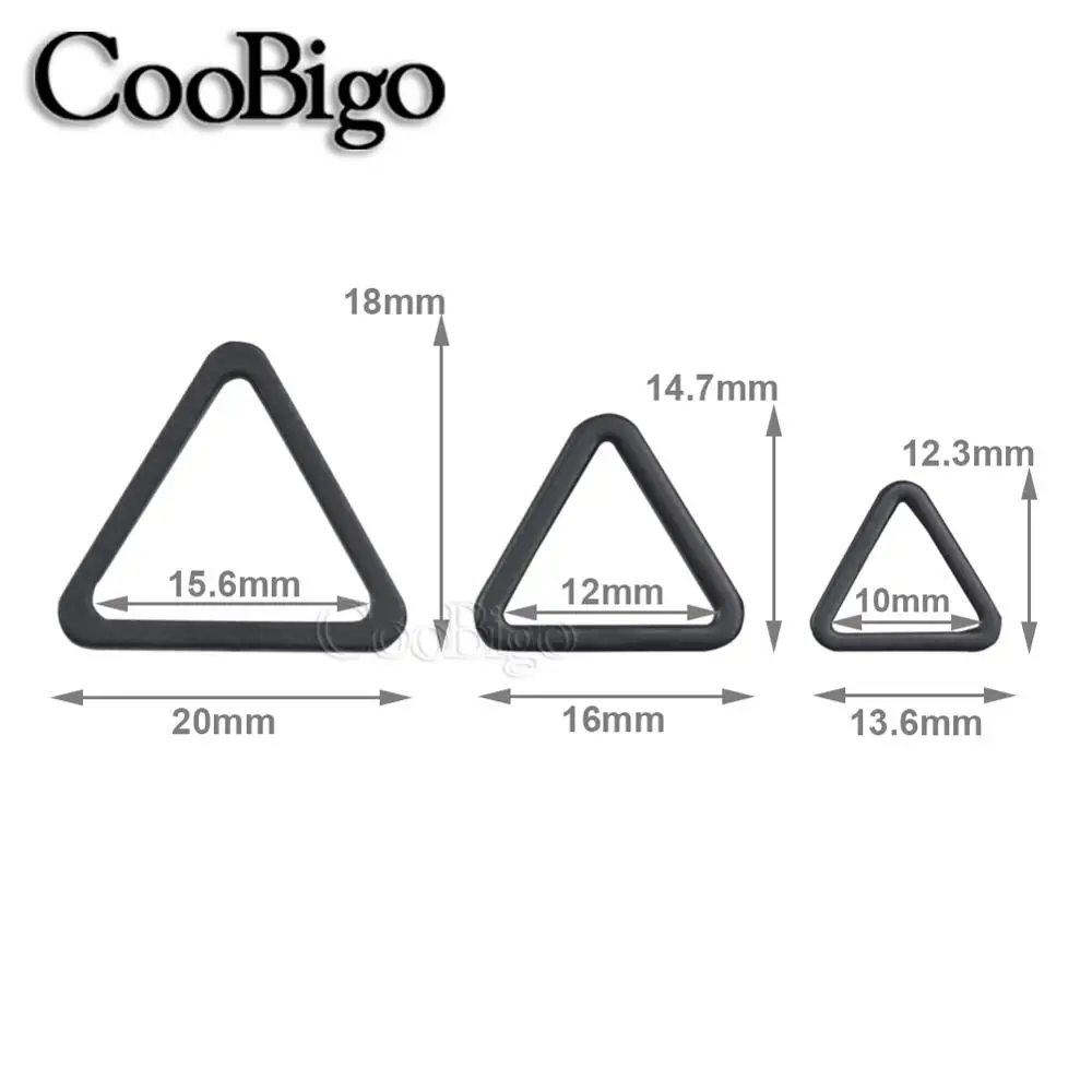32 Anelli A D Triangolari - In Metallo, Per Borgogne, Collari Cani, Fai Da Te