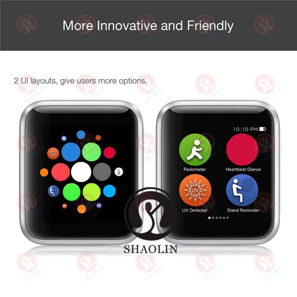 Bluetooth Smart Watch 4 42mm SmartWatch Case for