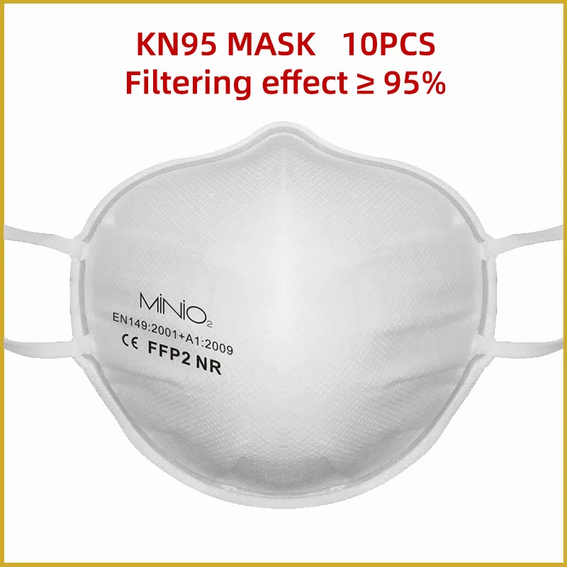 

20pcs KN95 Reusable adult Face Mask 3 ply Dust Anti Infection Masks PM2.5 Anti-fog Protective mask mouth mask Pm2.5