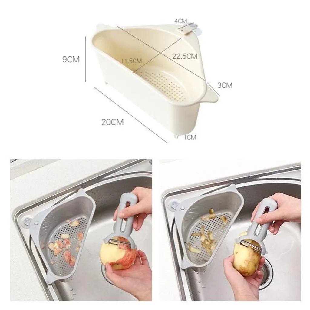 2-3PCS Storage Holder Multifunctional Shelf storage rack Kitchen Sucker Holder-Shelf Bathroom Holder-Shelf Drain Rack Storage