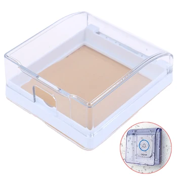 

1pcs Bathroom Kitchen Plastic Wall Switch Waterproof Cover Box High Qulaity