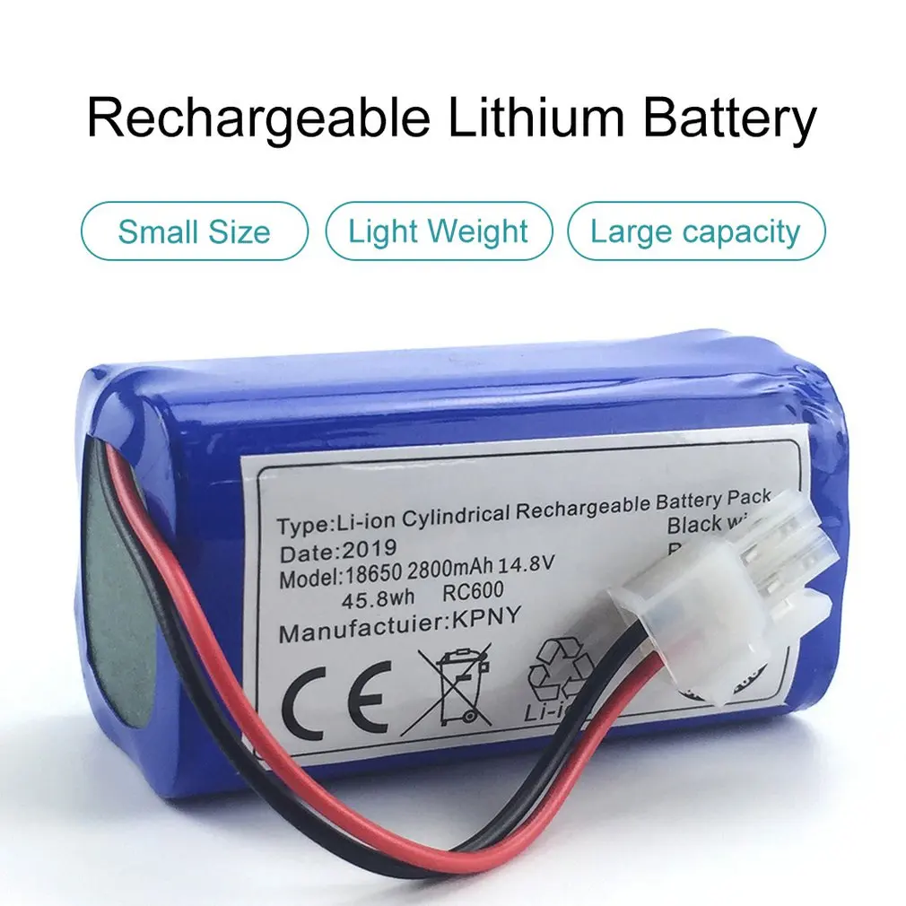 14 8 в 2800 мАч аккумулятор для робота пылесоса Замена chuwi ilife v7 V7S Pro Роботизированная