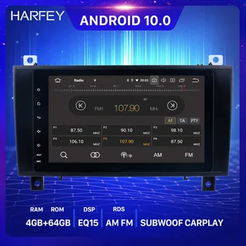 

Harfey Android 10.0 4+64GB Car Unit GPS Stereo for Mercedes SLK Class R171 SLK200 SLK280 SLK300 SLK55 2000-2011Autoradio Player