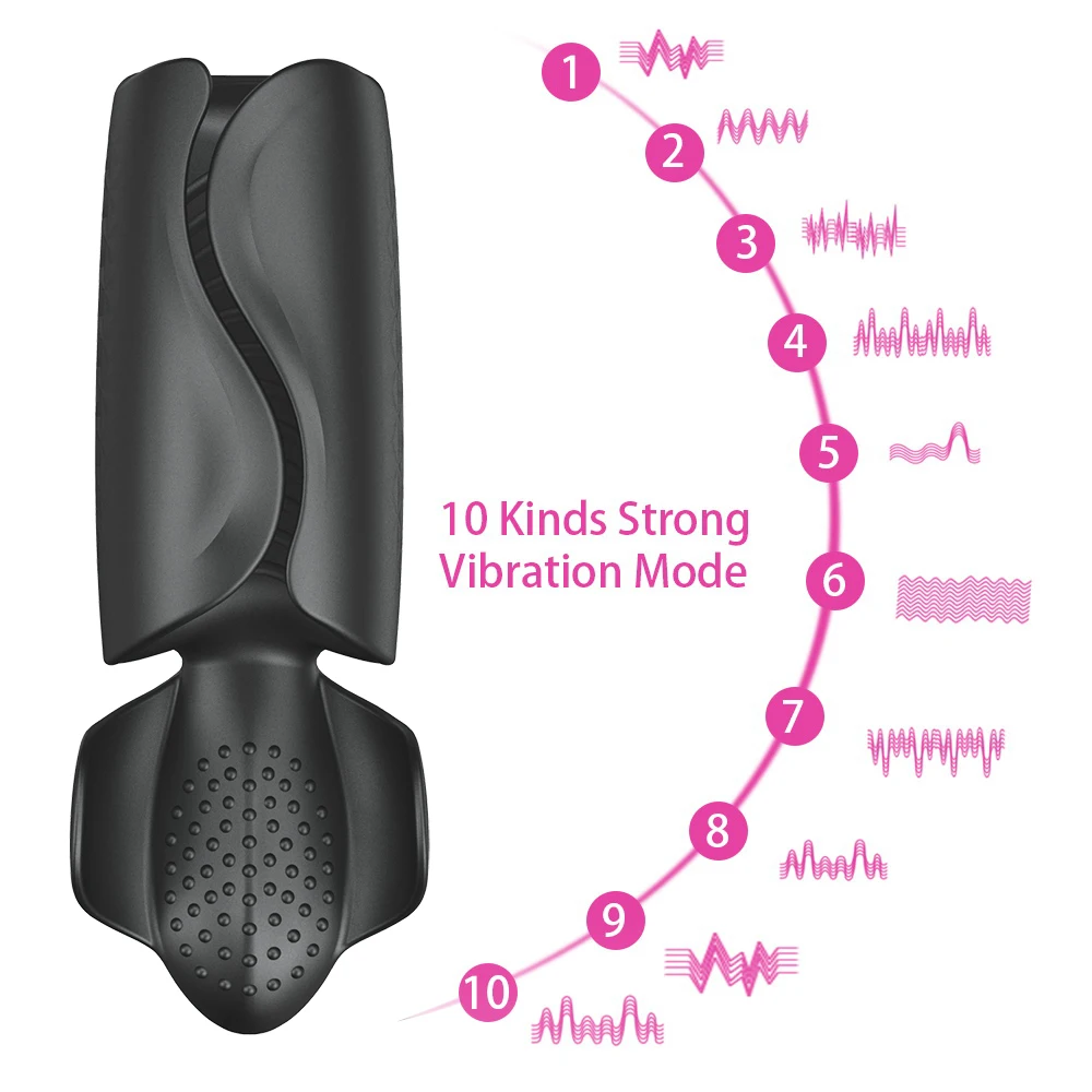 Kopen Volwassen Producten Mannelijke Vertraging Trein 10 Speed Cock Enlargers Oefening Apparaat Speeltjes voor Mannen Masturbatie Penis Pomp Vibrator