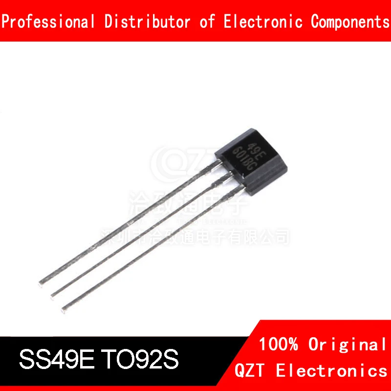 10pcs 49E Hall element SS49E OH49E Hall sensor Hall Effect Sensor new hall effect closed loop current sensor 300a csns300f 001