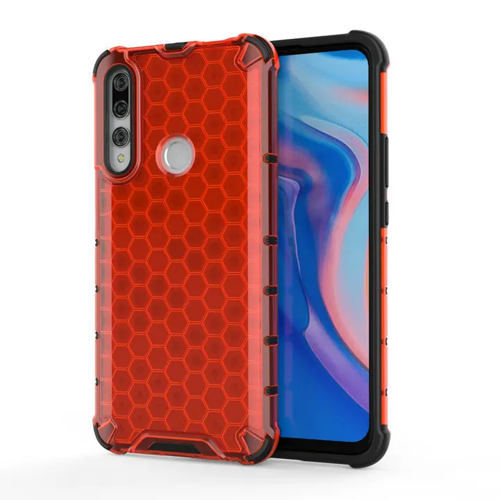 Красный Honor 9X Premium X9 Honor 9X чехол, задняя крышка, ТПУ бампер, ПК панель для huawei Honor 9X чехол, Funda Honor9X Hono 9 X противоударный чехол - Цвет: Красный