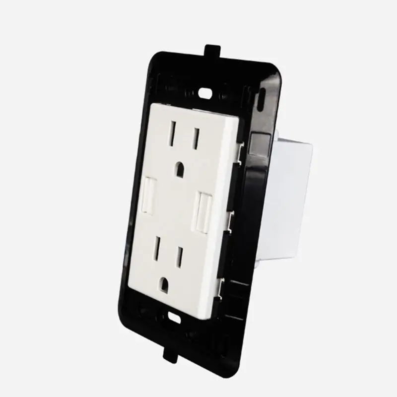Штепсельная розетка стандарта США 2,1/3.1A двойной usb-порт для зарядки адаптер питания