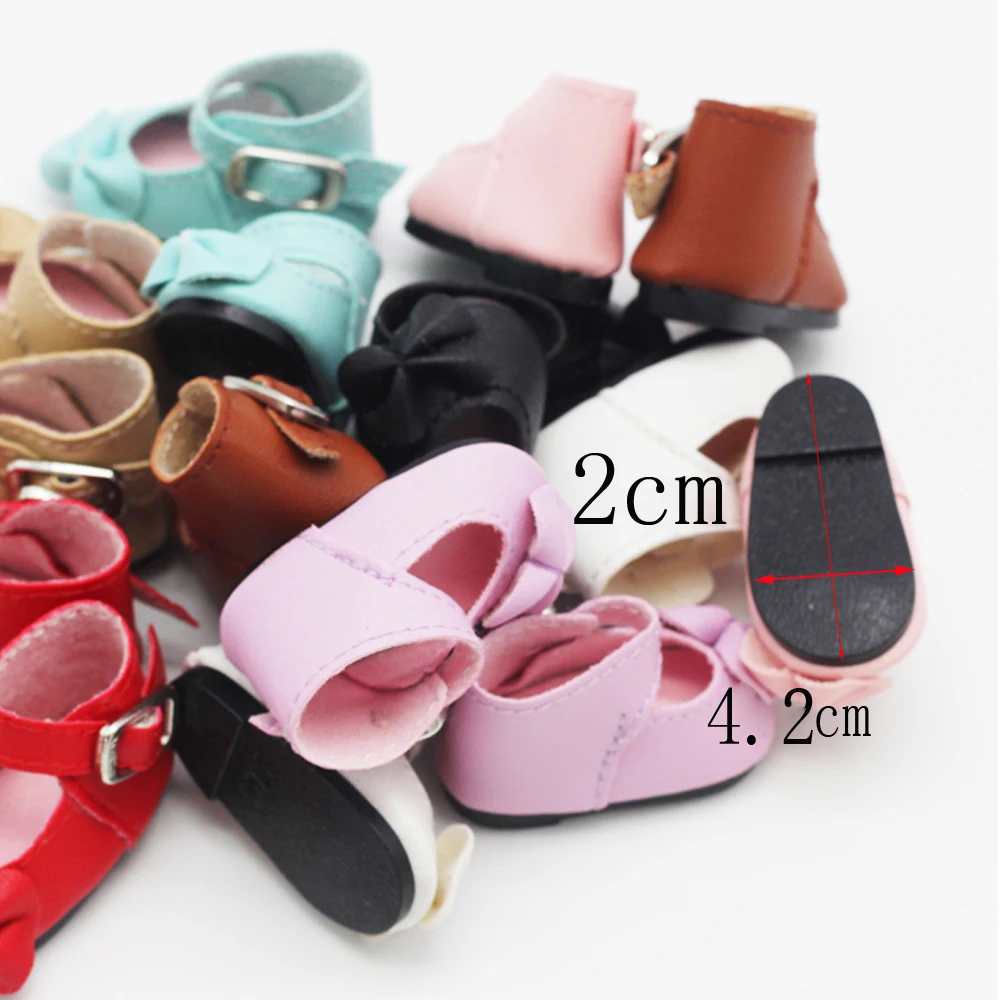 4CM Doll Shoes For 1/6 BJD Dolls Toy As for Plush Dolls Slipper Fit 15cm EXO KPOP Accessories doll shoes plush doll accessories doll accessories